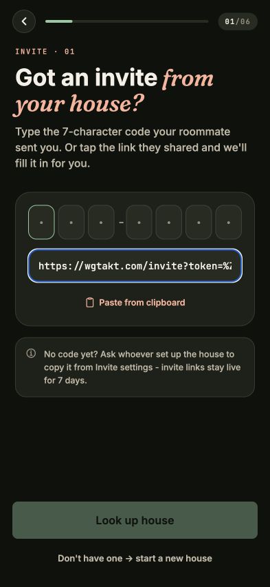 An invitation that needs correcting